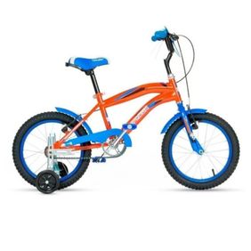 Bicicleta Top Mega Crossboy Varon Azul Naranja R16
