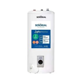 Termotanque Señorial zafiro electrico 95lt apoyarcolgar conexsup blanco 330006