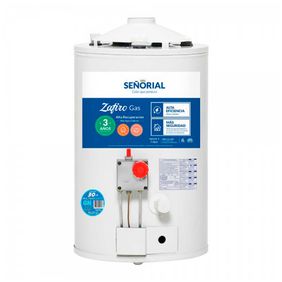 Termotanque Multigas Señorial Zafiro Tsz-30 Blanco 30L