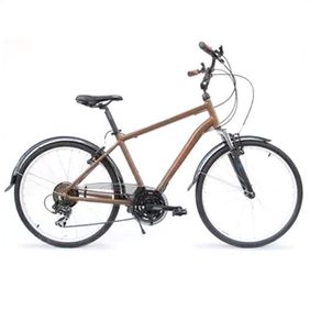 Bicicleta Vairo Islander Brown/Red Talle M