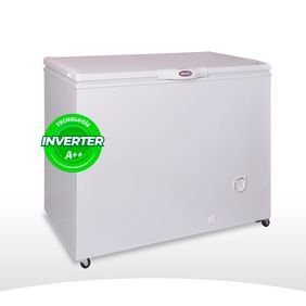 Freezer Inelro horizontal 280lts 250w inverter blanco fih350a