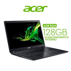 Notebook Acer Aspire3 Celeron Icdn4020 4Gb-128Gb Ssd-15.6- W11 A31534C52Q