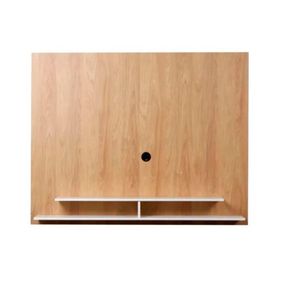 Panel Tv Ricchezze Mesina 1 60  Cm 127X160X23 Hickory/Blanco 34732456