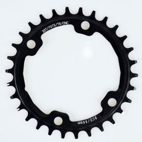 Plato WKNS P Monoplato 30d Bcd 96 Asimetrico Negro