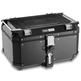 Baul Givi Top Case 58 SBase Trekker Outback Aluminio Negro Cuadrado