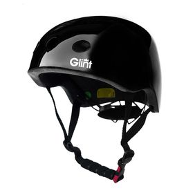 Casco Glint Street Negro Brillante