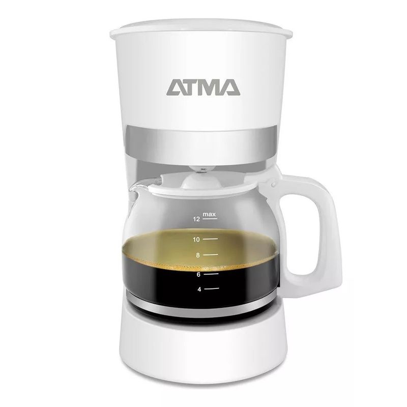 Cafetera Atma De Filtro 1.5L Blanca 12 Tazas Ca8133P - Yuhmak