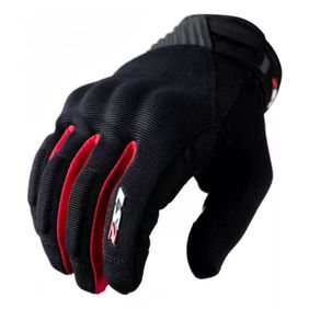 Guante Ls2 Dart 2 Hombre Negro Rojo