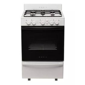 Cocina Orbis Plana Blanca 55 Cm Multigas Horno Limpieza Luz Enc Elec 858Bc4