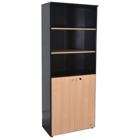 Biblioteca Platinum Ptas Bajas Haya/Negro 53003