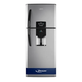 Heladera Drean 373L No Frost Dispenser R600 Metal