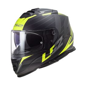 Casco Ls2 Ff 800 Storm Nerve Matt Bla H V Yellow