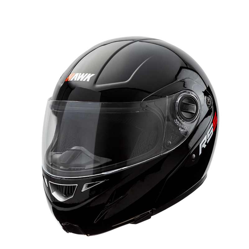 Casco Flip Up Hawk Rs5 Abs Negro Yuhmak