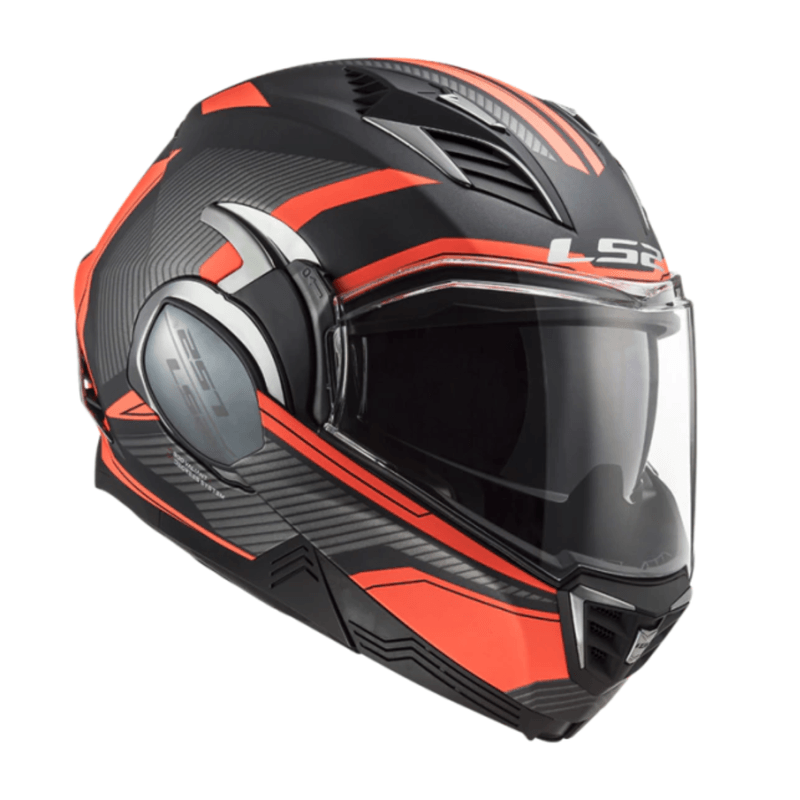 Casco Ls2 900 Valiant Ii Matt Black (Rebatible) - Yuhmak