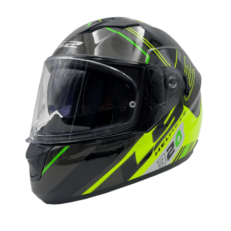 Casco Ls2 320 Strm Evo Sche Bk7C Hivy Yuhmak