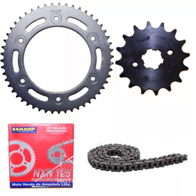 Kit De Transmision Nxr125 Bross Hamp