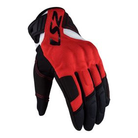 Guante Ls2 Silva Hombre Negro/Rojo
