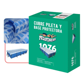 Cubre Y Base Pelopincho Para Pileta Modelo 1076 Cb076