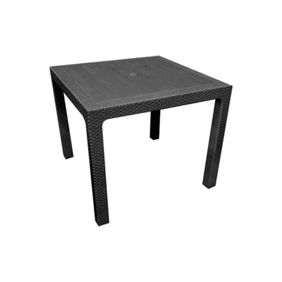 Mesa Quality Ratan 90X90 Negra 100009 N