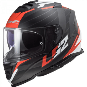 Casco Ls2 Ff800 Storm Nerve Matt Red