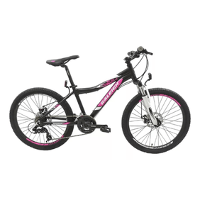 Bicicleta Raleigh R24 Scout Nena Freno A Disco NegroRosa