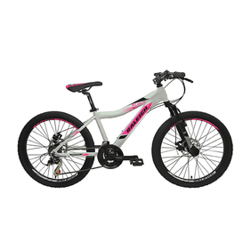 Bicicleta Raleigh R24 Scout Nena - Freno A Disco Blanco/Rosa