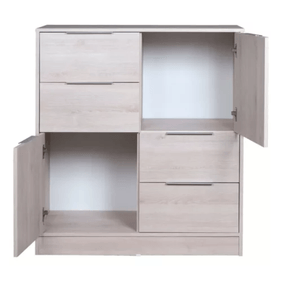 Comoda Ricchezze Murano 101X90X42 Hickory Blanco 35208289