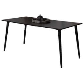 Jgo De Mesa Donnet Mesa Gala 160 + 6 Sillas Gala Tela Carrera Gris Oscuro