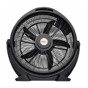 Turbo ventilador Eiffel 20pulg 130w 3vel 5 aspas plasticas negro e 530