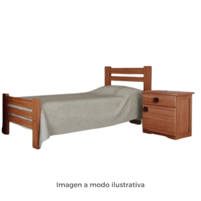 Cama Inmacol Pacifico 0.80 Mts Castaño 202-3