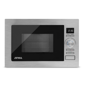 Microondas Empotrable Atma 25L Ac Inox 900W C/Grill Matbds25Api