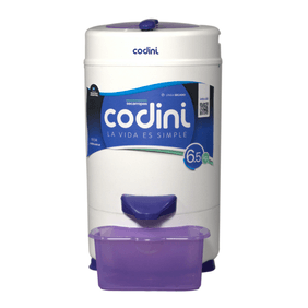 Secarropas Codini Lila Centrifugo Capacidad 6.5 Kg 2800Rpm Innova 2873