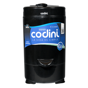 Secarropas Codini Negro Centrifugo Capacidad 6.5 Kg 2800Rpm Innova 2875