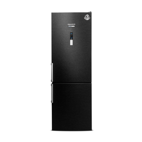 Heladera kohinoor no frost 417l c/freezer black khgf41di/8