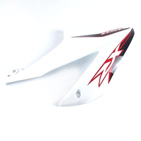 Cacha De Tanque Izquierda Honda Xr150 2014-2018 Blanco