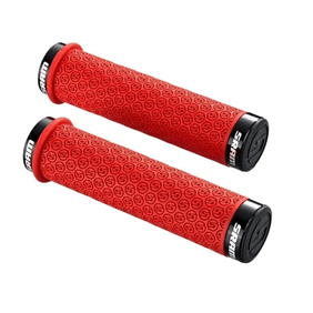 Par Puños Sram Locking Grip Dh Silicone 139Mm Red