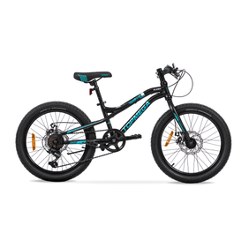 Bicicleta Mtb Slider R20 7Vel NegrCeleste
