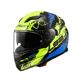Casco Ls2 320 Stream Evo Impact Bk-Yl-Bl