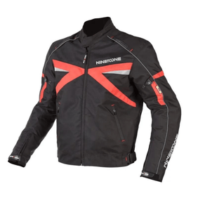 Campera Nto Cordura Volt Negra Roja