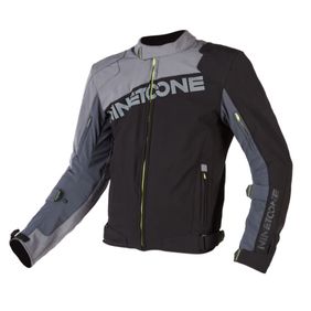 Campera Nto Softshell Racer 3 Negra-Gris