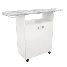 Organizador De Planchado Orlandi 2 Puertas Y 1 Estante Blanco 790