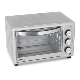 Horno Grill Atma Plateado C/Freidora De Aire 30L 1800W Hgfa3023Pi