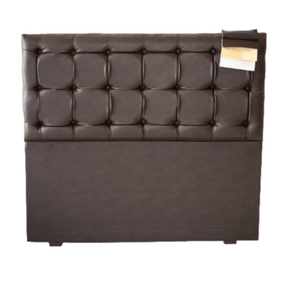 Respaldo El Madero Capitone Tela Talampaya Chocolate 100Cm Mrm00859