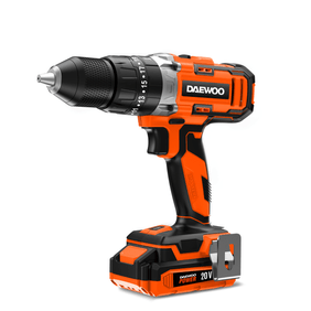 Taladro Percutor Daewoo Inalambrico Dos Velocidades Dacd1120M