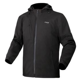 Campera Ls2 Softshell Bolton Hombre Negra