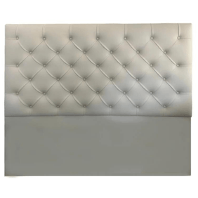 Respaldo El Madero Capitone Tela Talampaya Tiza 100Cm Mrm00863