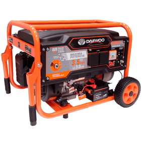 Generador Electrico Daewoo Pot 3.5Kva Motor Monocil. 4 Tiempos Arranq Elect. Combust Gdx3100E