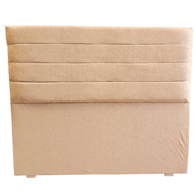 Respaldo El Madero Liso Pana Galileo Crema 150Cm Frm00083
