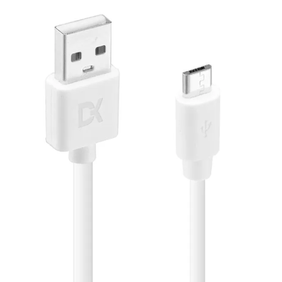 Cable Dekkin Micro Usb Blanco Ca-300 B