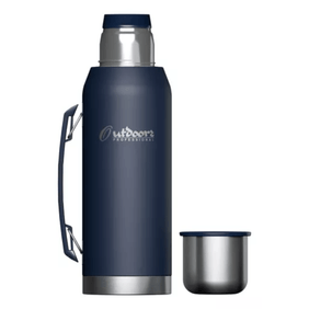 Termo Outdoors Professional Azul Classic FC24 Hs 1L Pico Cebador 360 02903